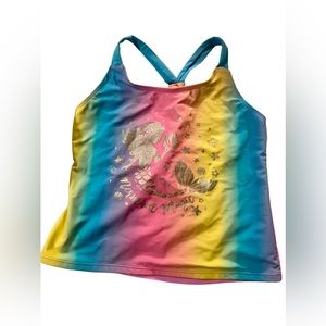 Wonder Nation Girls Swim Bathing Suit Top